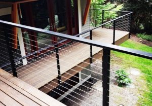 Is cable railing cheaper than wood